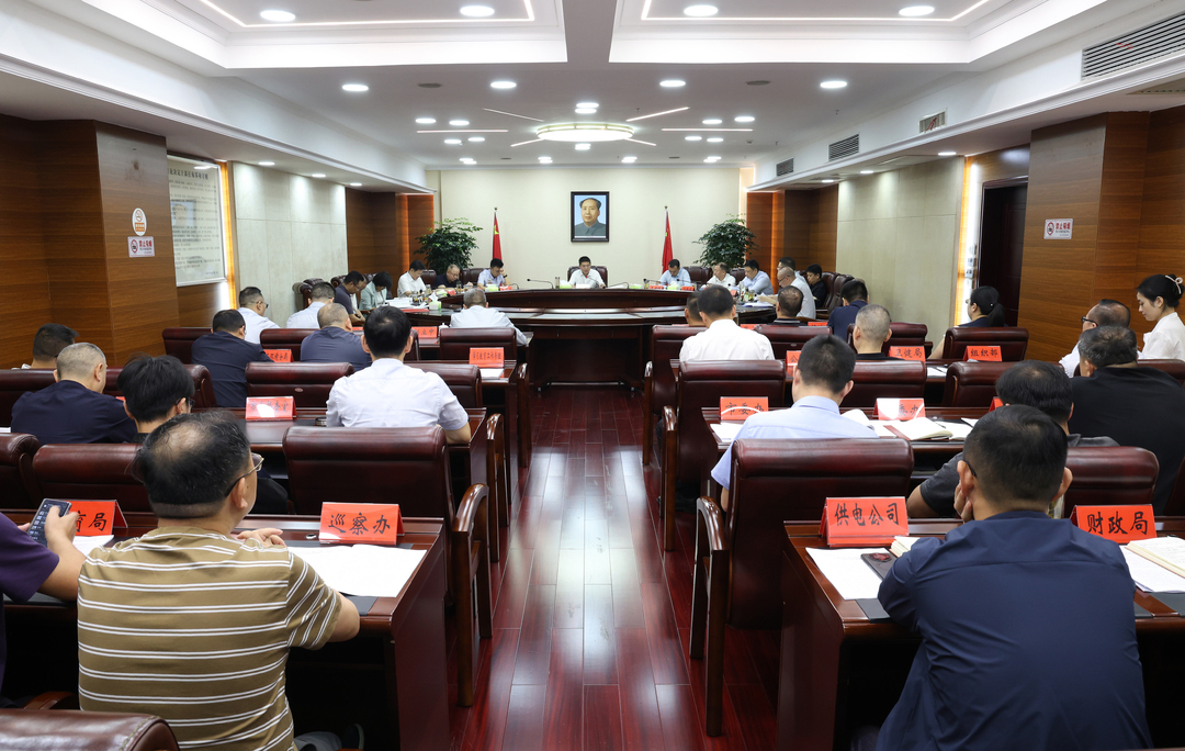 冷水江市委理论学习中心组开展集体学习