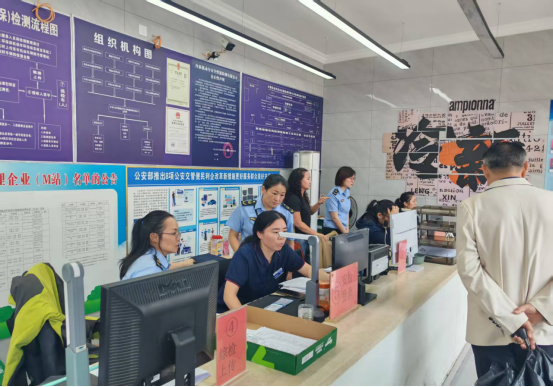 冷水江市市场监督管理局开展机动车检验检测机构专项检查