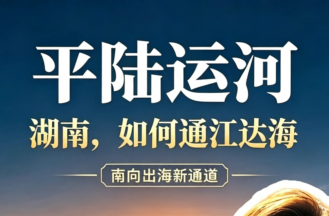 何以中国·运河之光｜平陆运河通航，湖南为啥是中部重要受益省份？