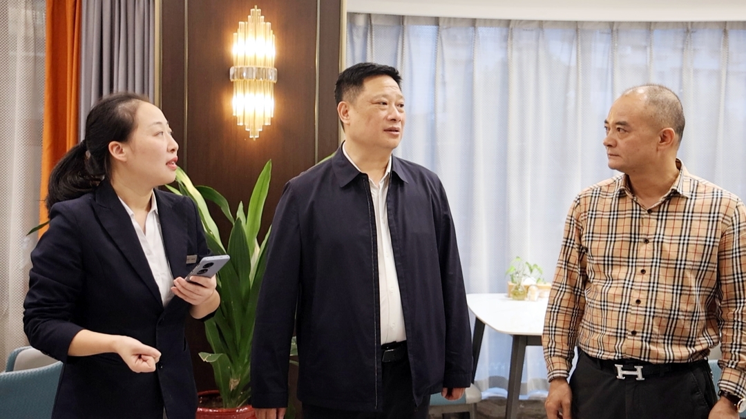 潮涌锑都丨李南新检查市政协十二届一次会议筹备工作